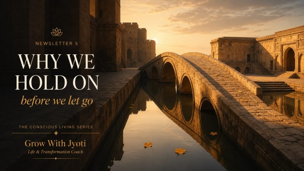 Why We Hold On - Part 5 of The Conscious Living Series