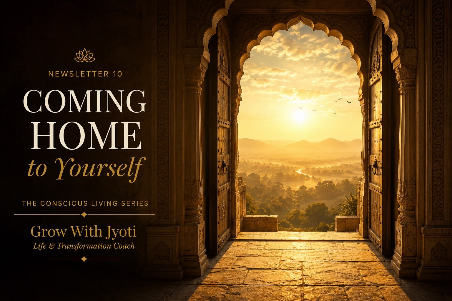 Coming Home to Yourself - Part 10 of The Conscious Living Series